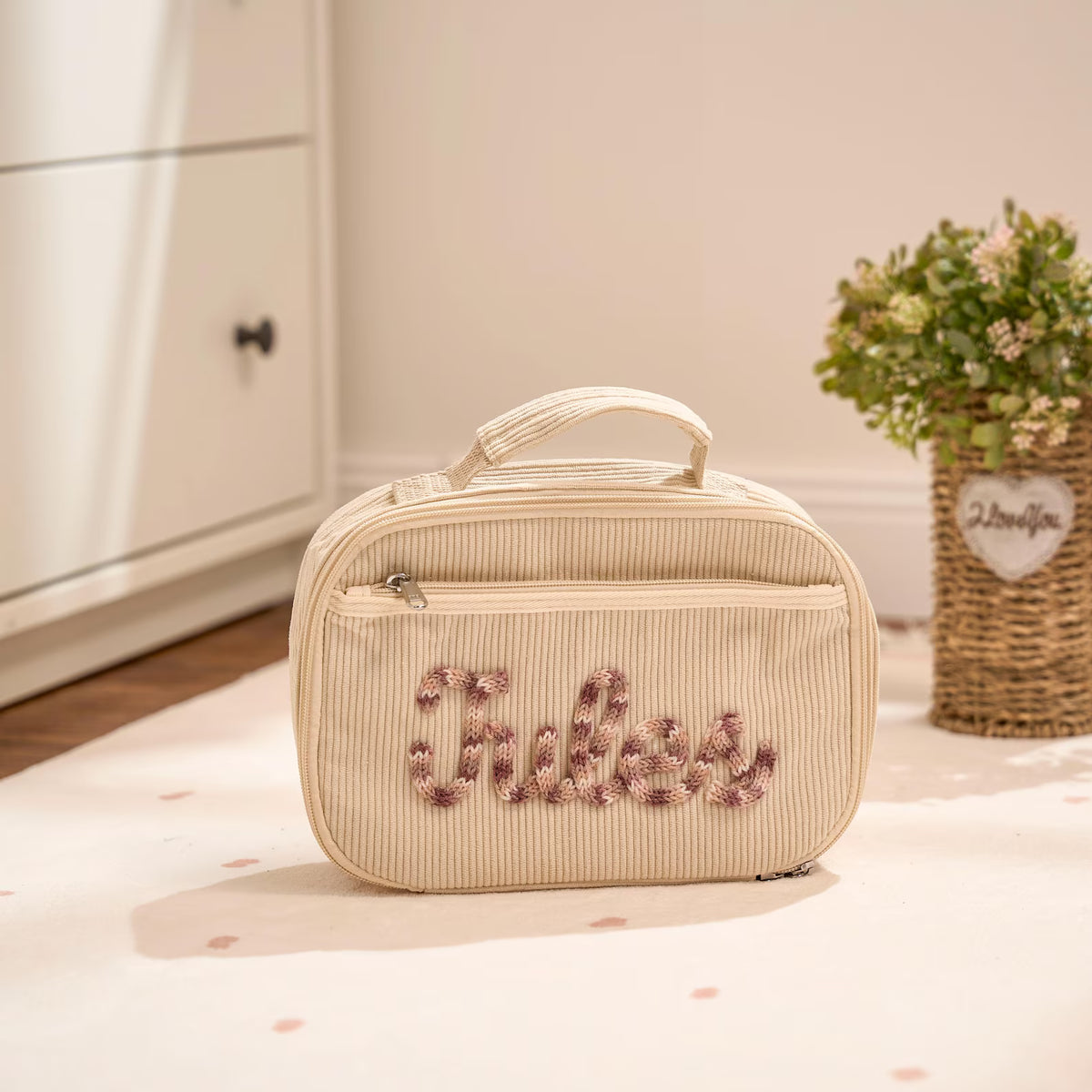 Dinky Lunch Bag in Beige