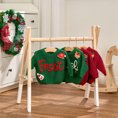 Dinky Christmas Sweatshirt in Red